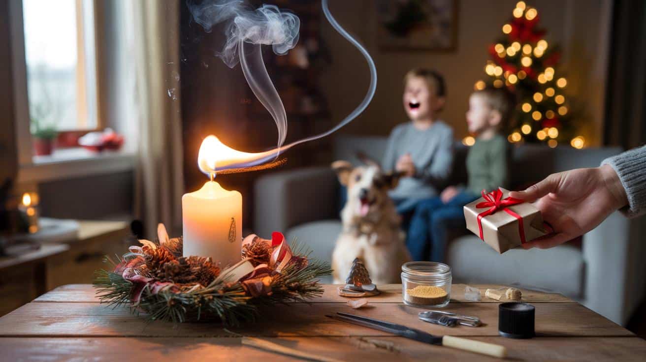 Weihnachtskerzen: Die gefährliche Routine, die fast jeder unbewusst macht